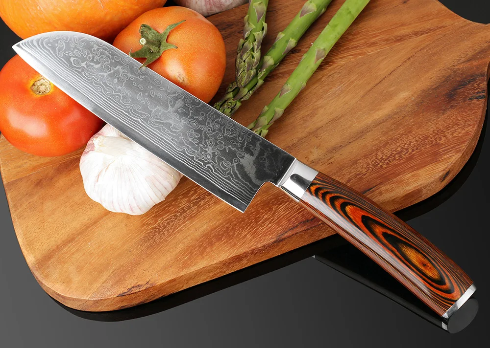 Кухонный нож XITUO 8 дюймов шеф ножи 67 слоев дамасская сталь мясница овощной для