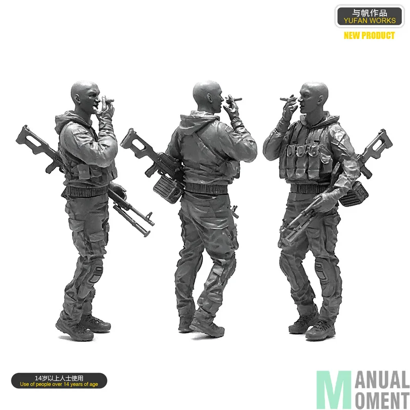 Миниатюрный 1/35 американский морской котик коммандос курительная индивидуальная