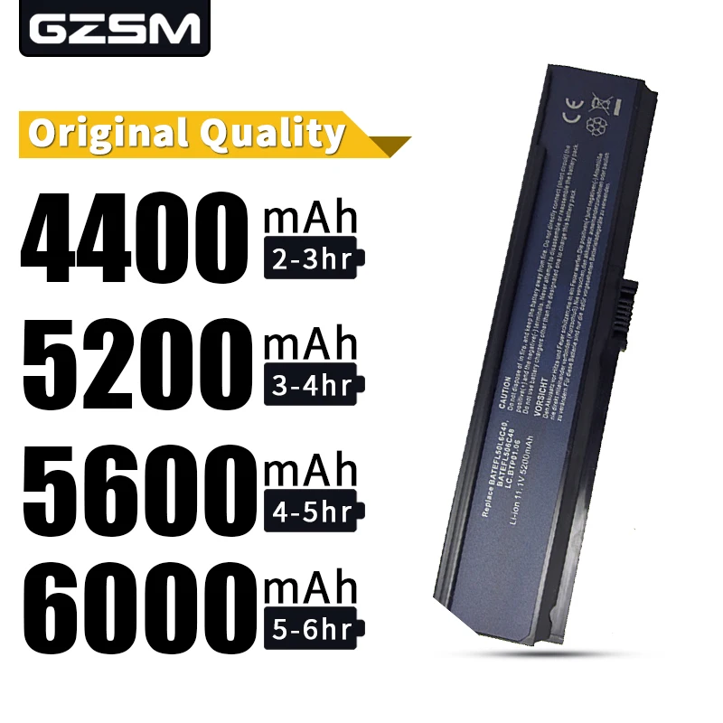 HSW ноутбука Батарея для acer Asprie 3UR18650Y 2 QC261 CGR B/6H5 LC. BTP00.001 LIP6220QUPC SY6 3050 3680 5050 5570 5580