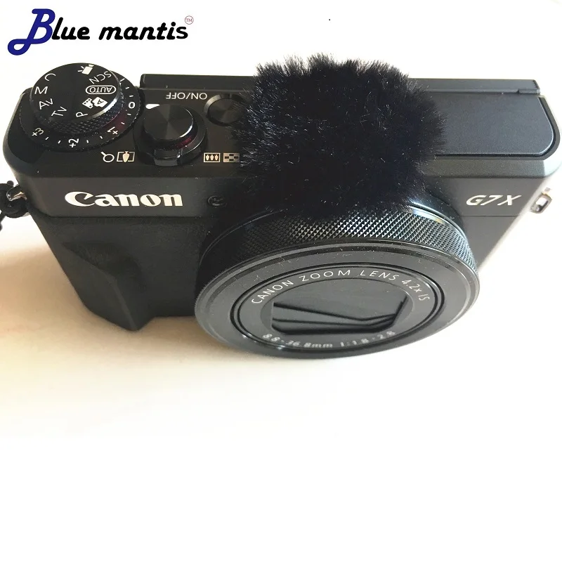 10 шт. меховой глушитель для ветрового стекла Canon G7x MarkII|Аксессуары микрофонов| |