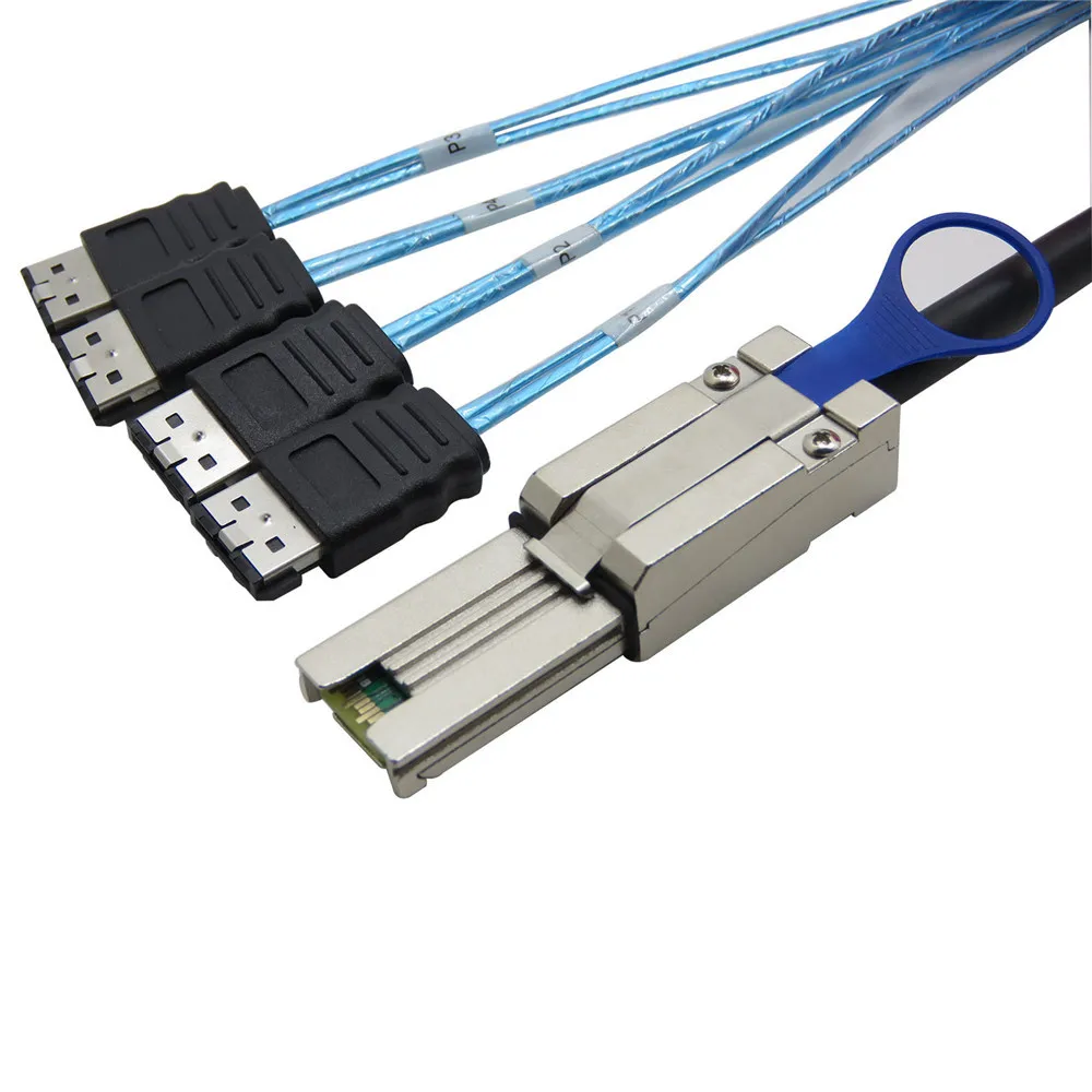 SFF 8088 4x E SATA 7Pin Mini SAS 26P кабель L = 1 0 m|cable for iphone 3g|cable dancecable base |
