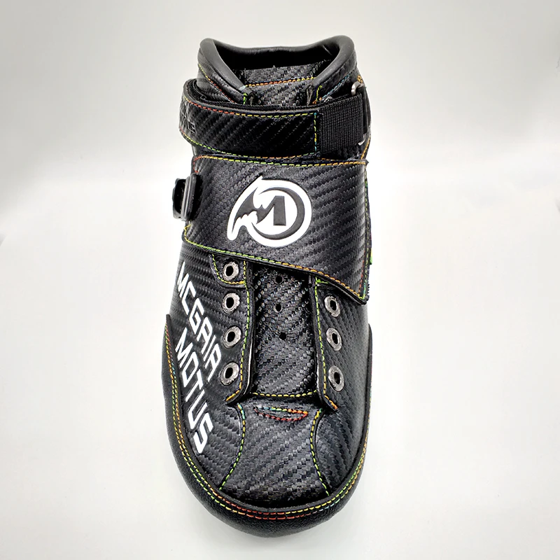 Бесплатная доставка взрослые скоростные коньки Mcgala M8 сапоги|speed skating boots|boot skateboots