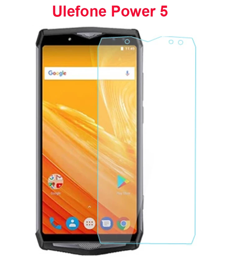 Закаленное стекло для Ulefone Power 5 Взрывозащищенная защитная пленка экрана Передняя