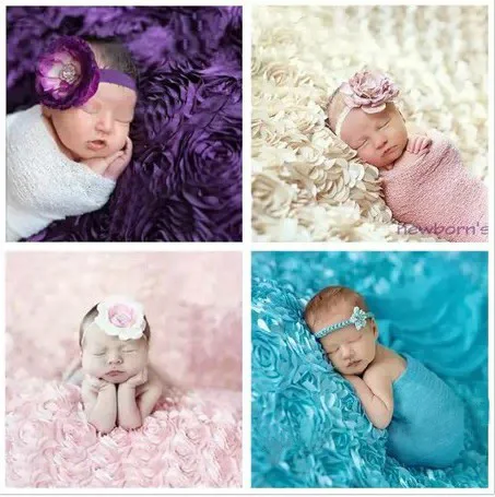

VinylBDS baby Rose Fabric for Photography background for photo studio blankets newborn studio props photography props shooting