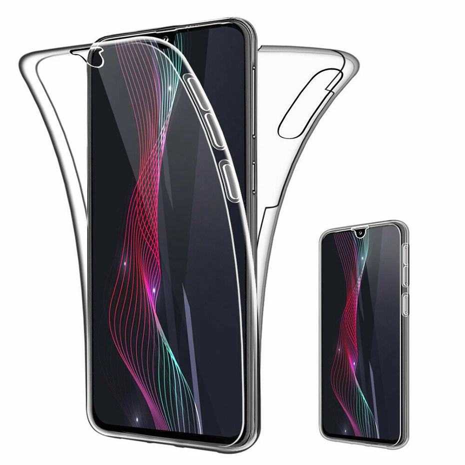 360 Full Cover Protective Phone Case For Xiaomi Redmi 6 6A Note 7 5 Pro 4 4x Silicone PC Cover For Xiaomi Mi 9 9 SE Phone Case