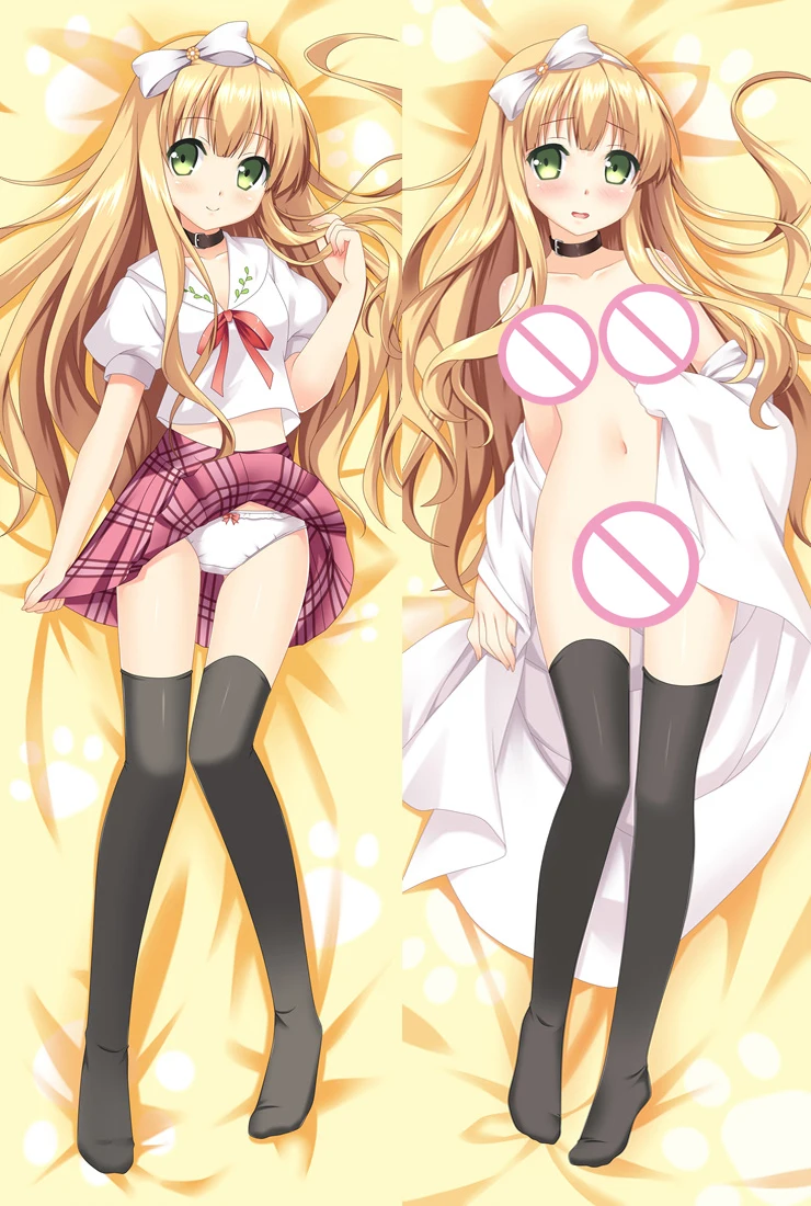 2017 Сентябрь обновление аниме Hentai Prince and The Stony Cat Azuki Azusa Подушка Dakimakura чехол