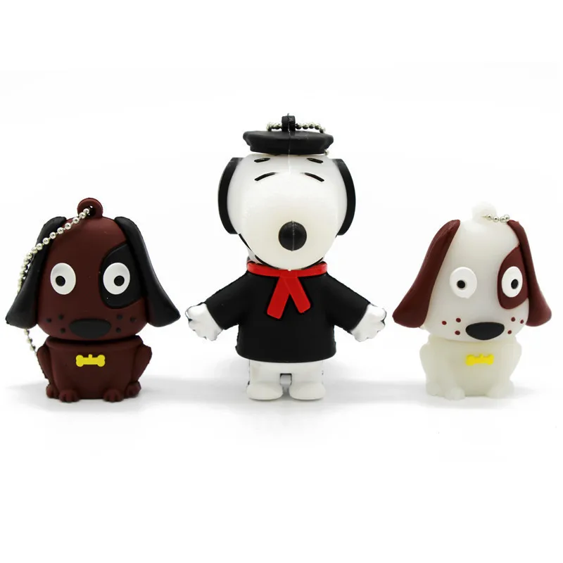 Милый мультяшный флеш накопитель Мини собака usb 4 ГБ 8 16 32 64 подарок|USB