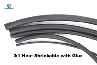 free shipping with glue rohs 31 heat shrinkable cable sleeve 6 47 99 512 7mm heat shrink tube heat insulation cable tube