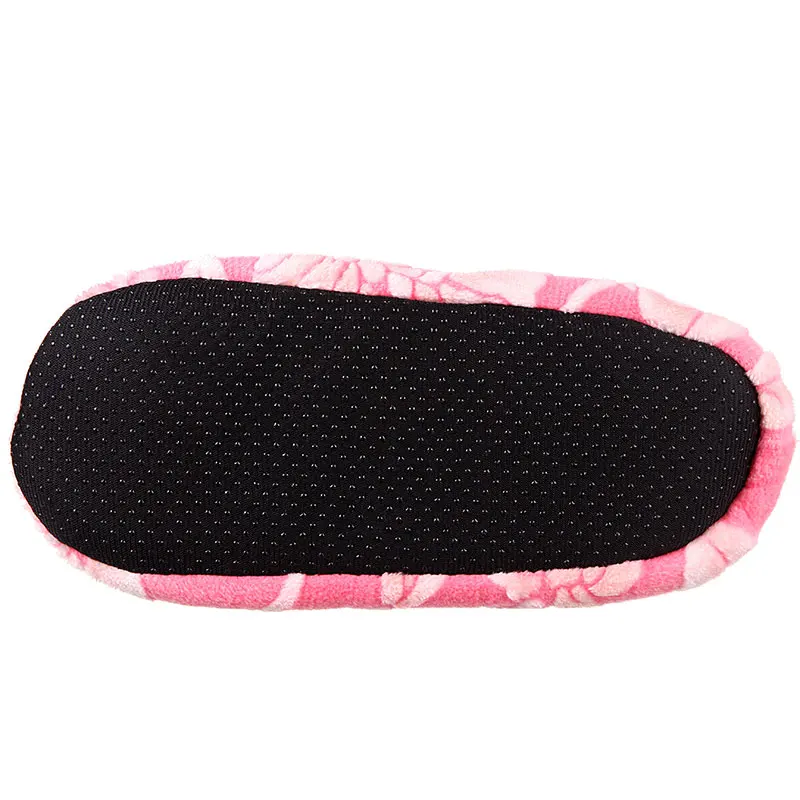 

2020 Barreled Flower Pattern Shoes Winter Soft Bottom Indoor Home Slippers And Warm Fashion Plush Bedroom Floor Slippers Women