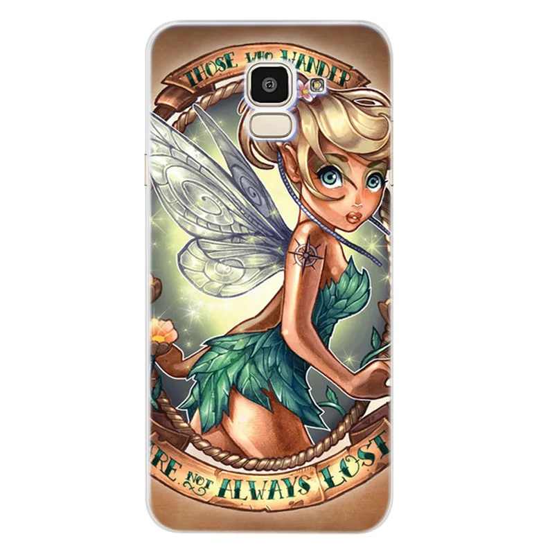 Case For Samsung Galaxy A30 A50 J1 J3 J4 J5 J6 J7 A3 A5 A7 A8 2016 2017 2018 Soft TPU Silicone Princess Cover Funda D075 |