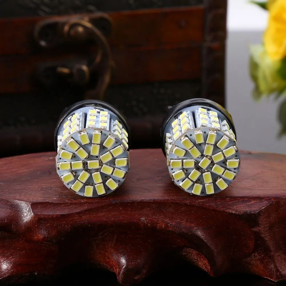 2 шт. светодиодсветодиодный лампы 7443 64 SMD 6000K для заднего тормоза и стоп
