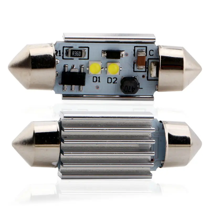 YM E Bright 100X гирлянда Canbus светильник 36/39/41 мм 14 Вт 6500K без ошибок C5W Led 12 в 7 * 2