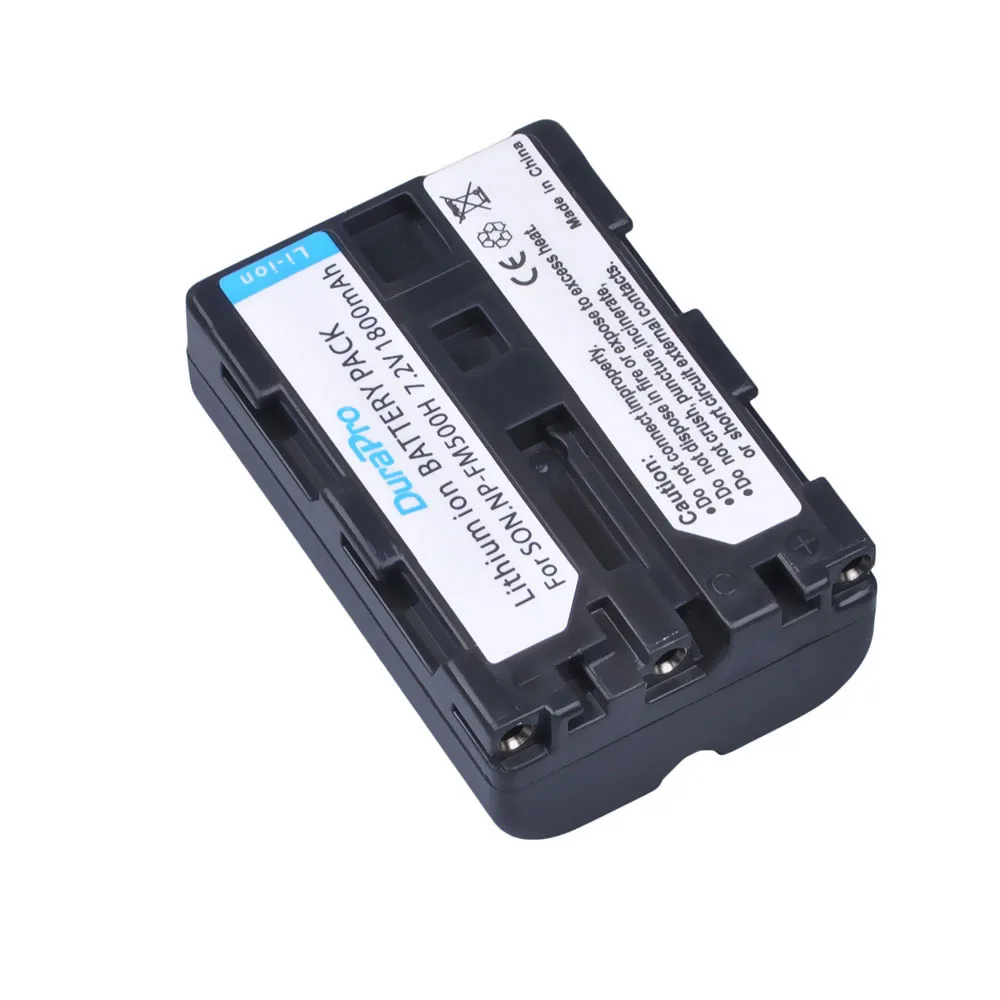 Аккумуляторная батарея DuraPro для камеры Sony A57 A65 A77 A99 A350 A550 A580 A900 1800 мАч 7 2 в|camera