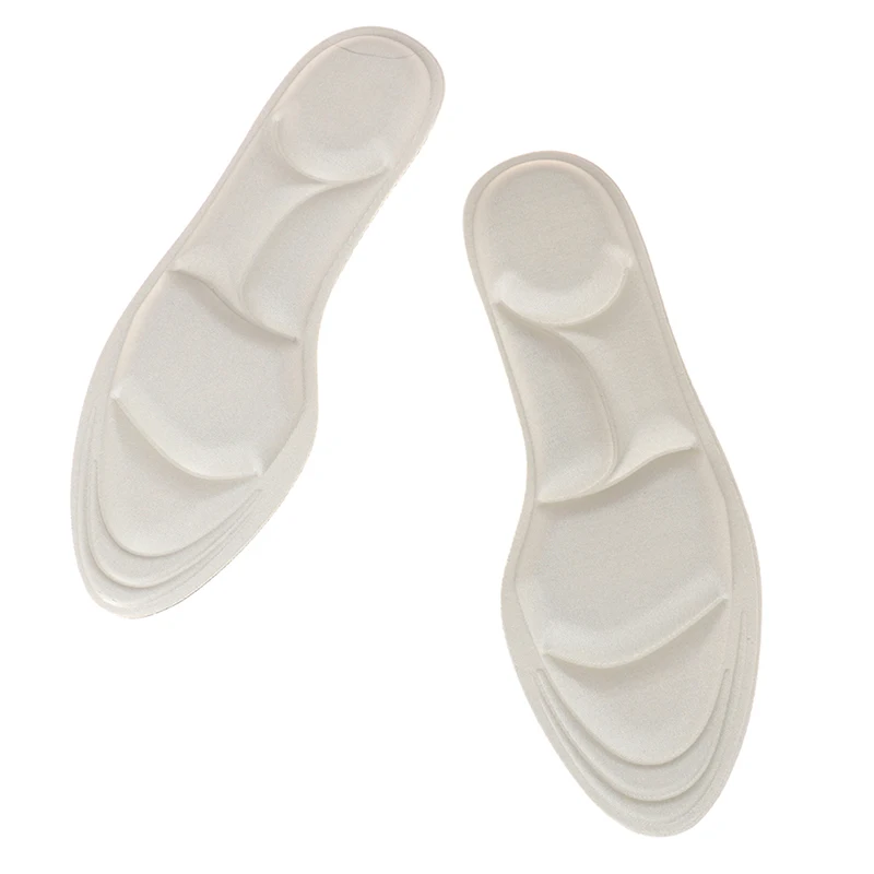 1 пара 4D высокие каблуки губка против боли обувные стельки подушки арки Поддержка