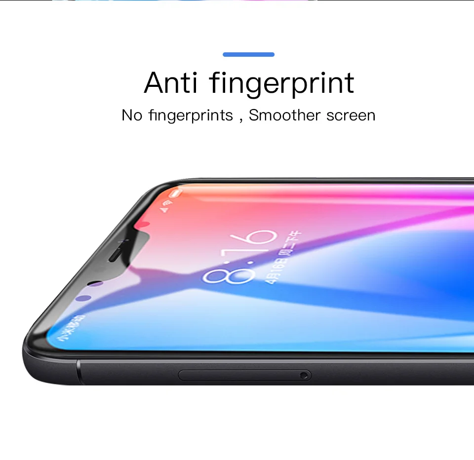 Pocophone F1 закаленное стекло для Xiaomi Mi A2 Lite Redmi Note 7 Pro 4x A1 5 6 Plus защита экрана полное