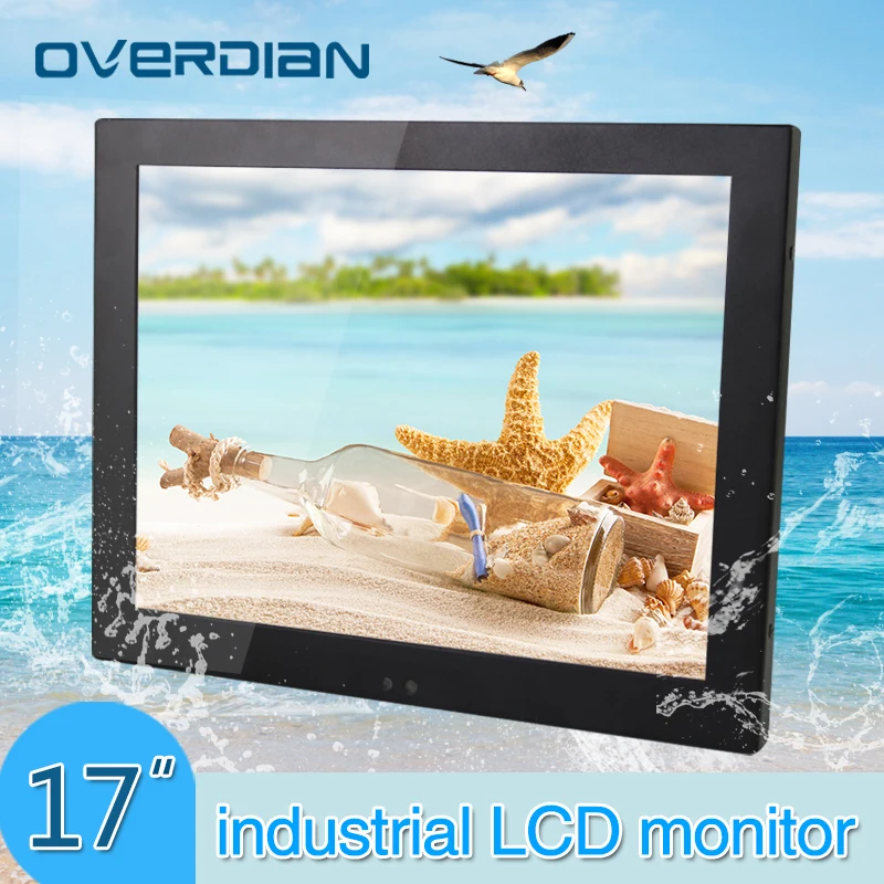 17 &quotVGA/HDMI/TV/AV/USB разъем для ЖК монитора/дисплей безсенсорный экран железная