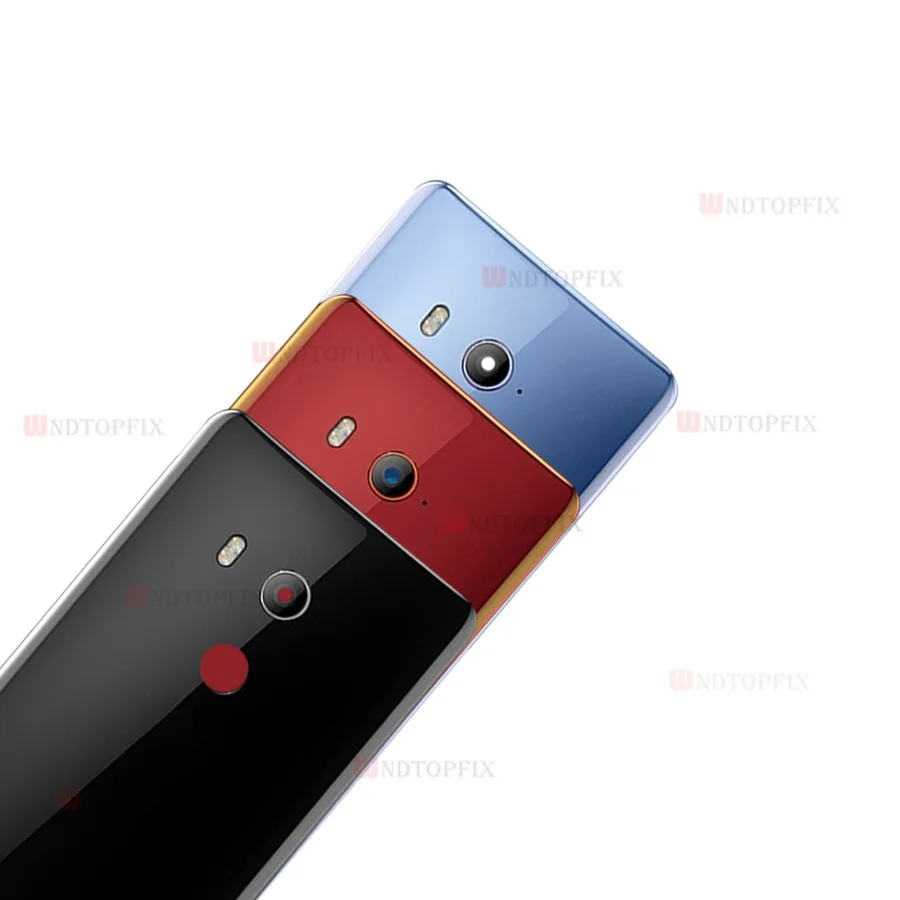 Чехол для htc U11 Eyes, крышка для батареи, стекло для двери с объективом камеры для htc U11 EYEs, задняя крышка для батареи с клеем U11 eyes