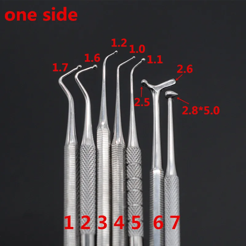 Стоматологическая комбинированная лопатка для перемешивания нож резки воска