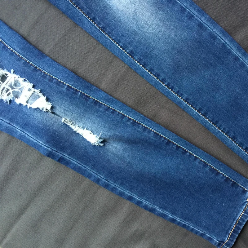 Женщины Witsources карандаш джинсы летние новые модные рваные повседневные SD4358 |