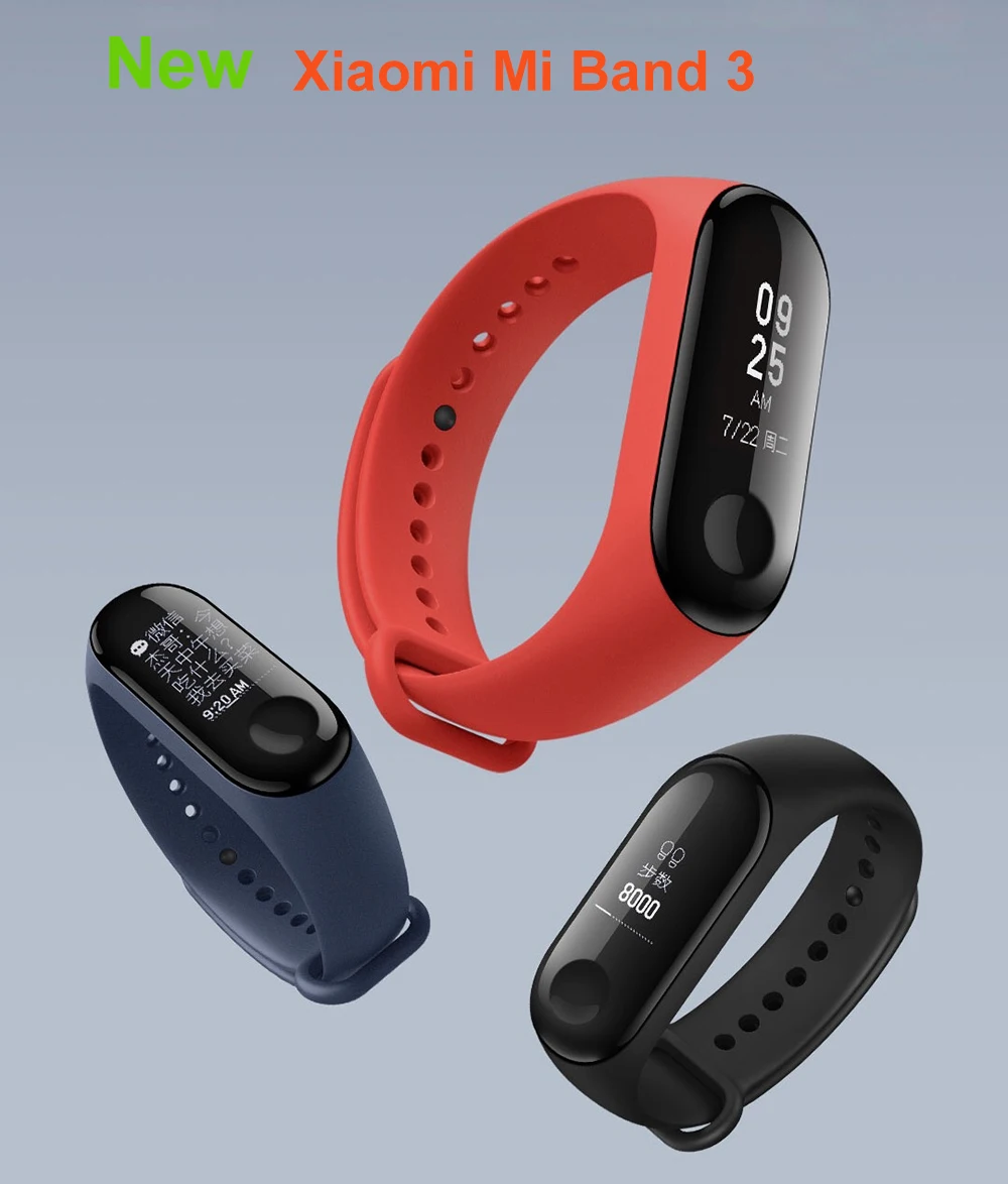 Умный пульт дистанционного управления xiaomi mi jia mi band 3 с новым Oled экраном для xiaomi mi home app smart home kit