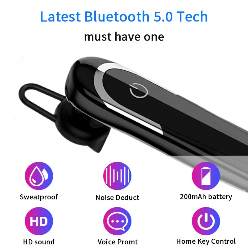 Bluetooth-гарнитура для Redmi k20 pro mi 9 Samsung a50 с шумоподавлением Bluetooth 5 0 наушники iPhone X 7 8 Plus