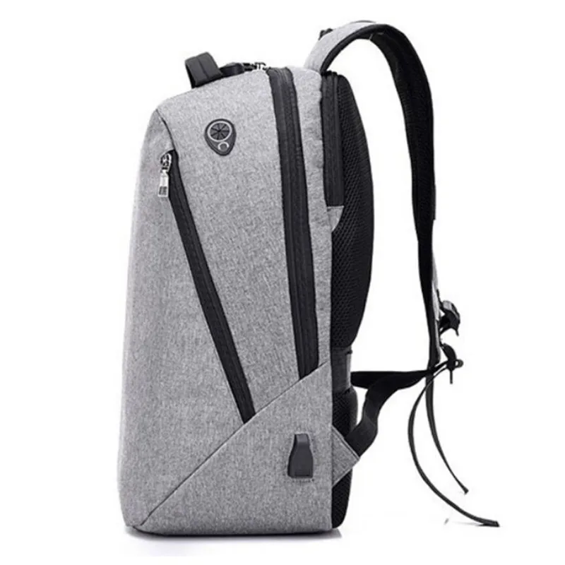 Рюкзак женский нейлоновый вместительный с usb зарядкой и защитой от кражи|Мужские