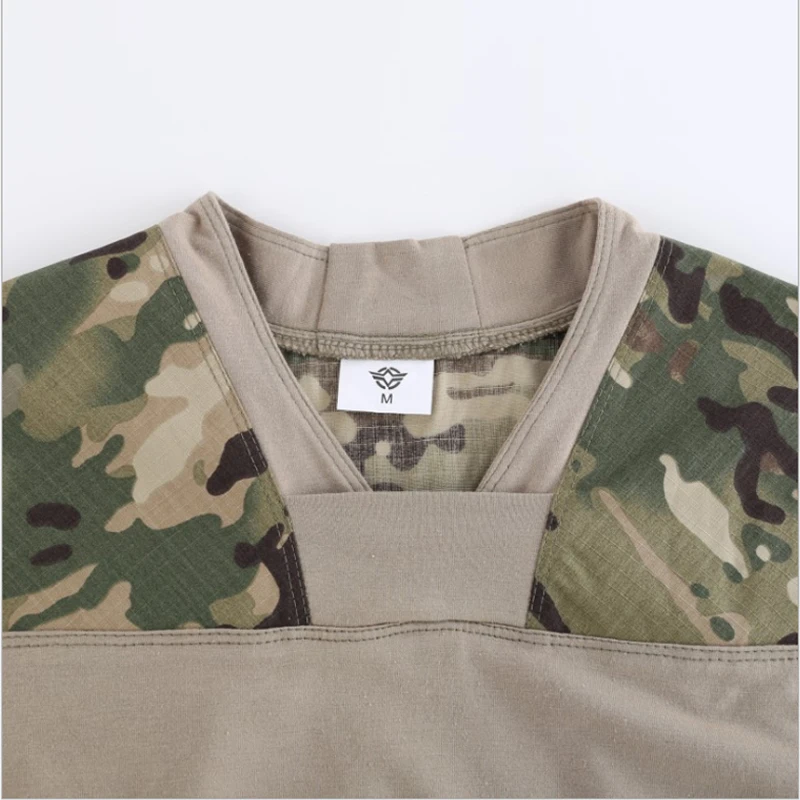 tactical shirt sports breathable outdoor camouflage uniform training long sleeve Frog suit |