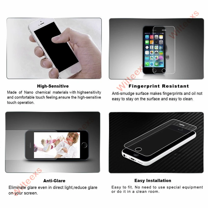 2PCS0. 26mm2. 5d HD Закаленное стекло протектор экрана для huawei Ascend P6 P7 P8 P9 Lite P10 Y5 Y6 honor 4a 5x