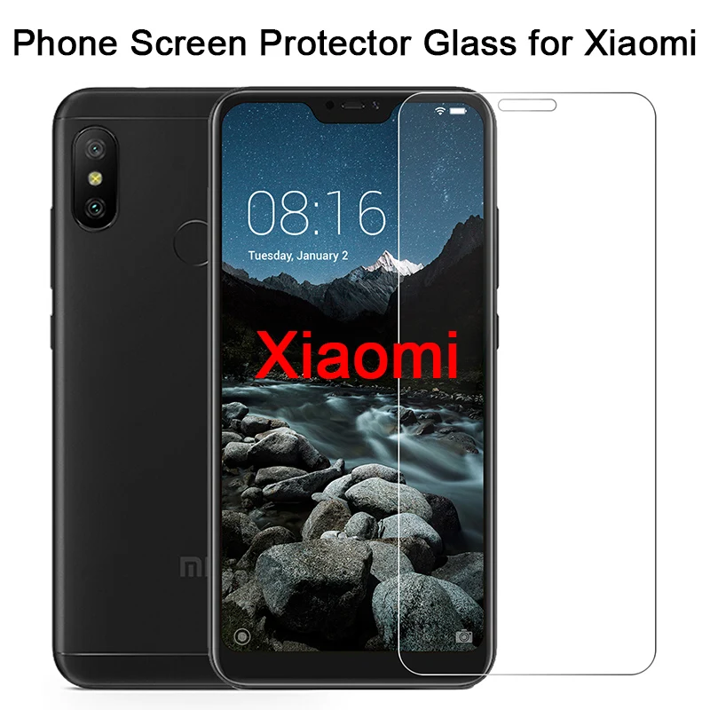 2/1 шт. закаленное стекло HD для Xiaomi Mi CC9e CC9 9T Pro F1 защитное на Note 10 lite 9 Se Lite Передняя
