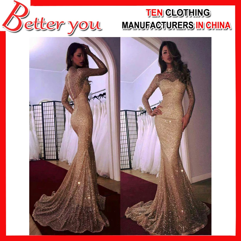 2019 женское платье Новое сексуальное элегантное вечернее с длинным рукавом