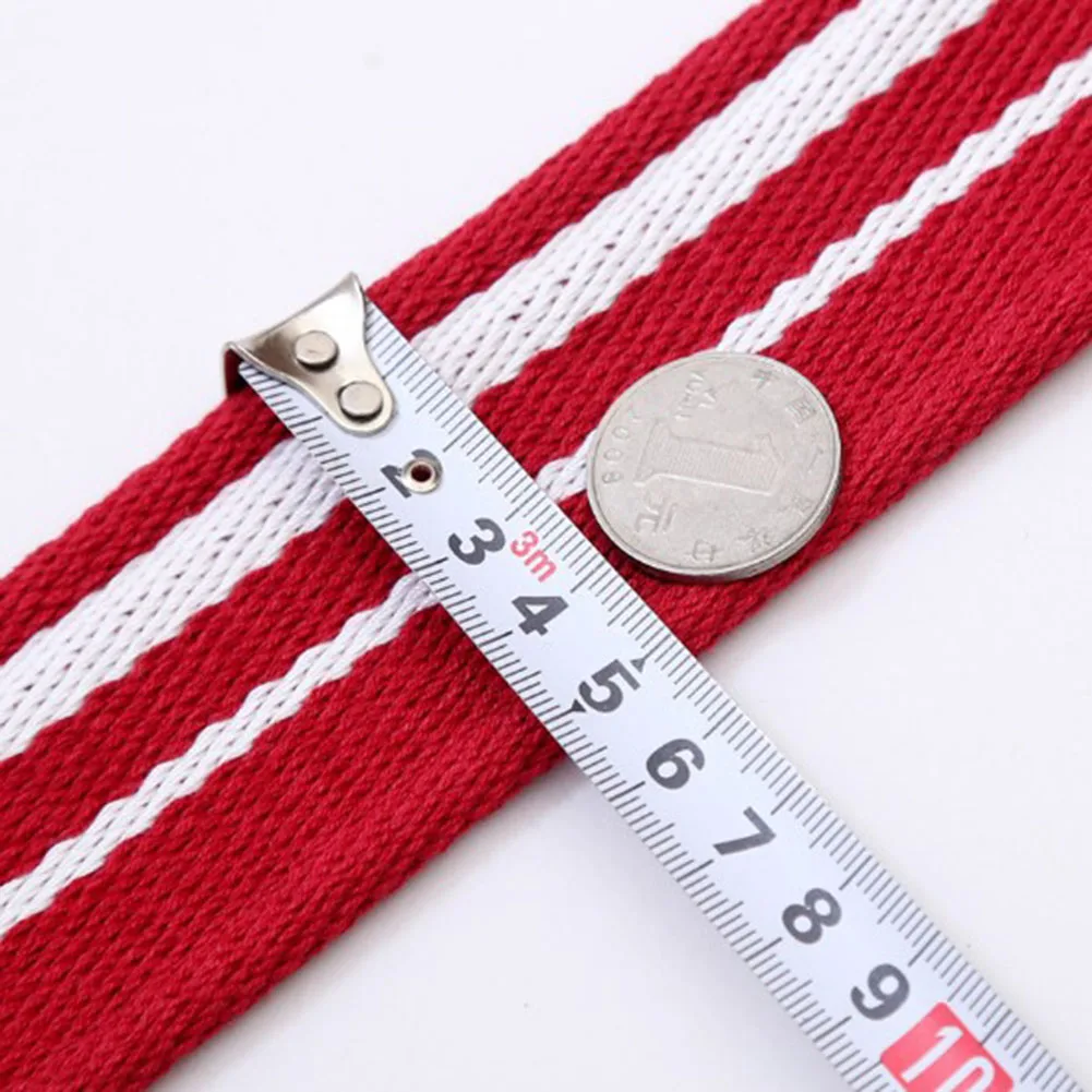 

Fashion Adjustable Womens Cross Body Shoulder Replacement Handbag Handle Striped Canvas Strap New Stripe Bag Accessories 2018