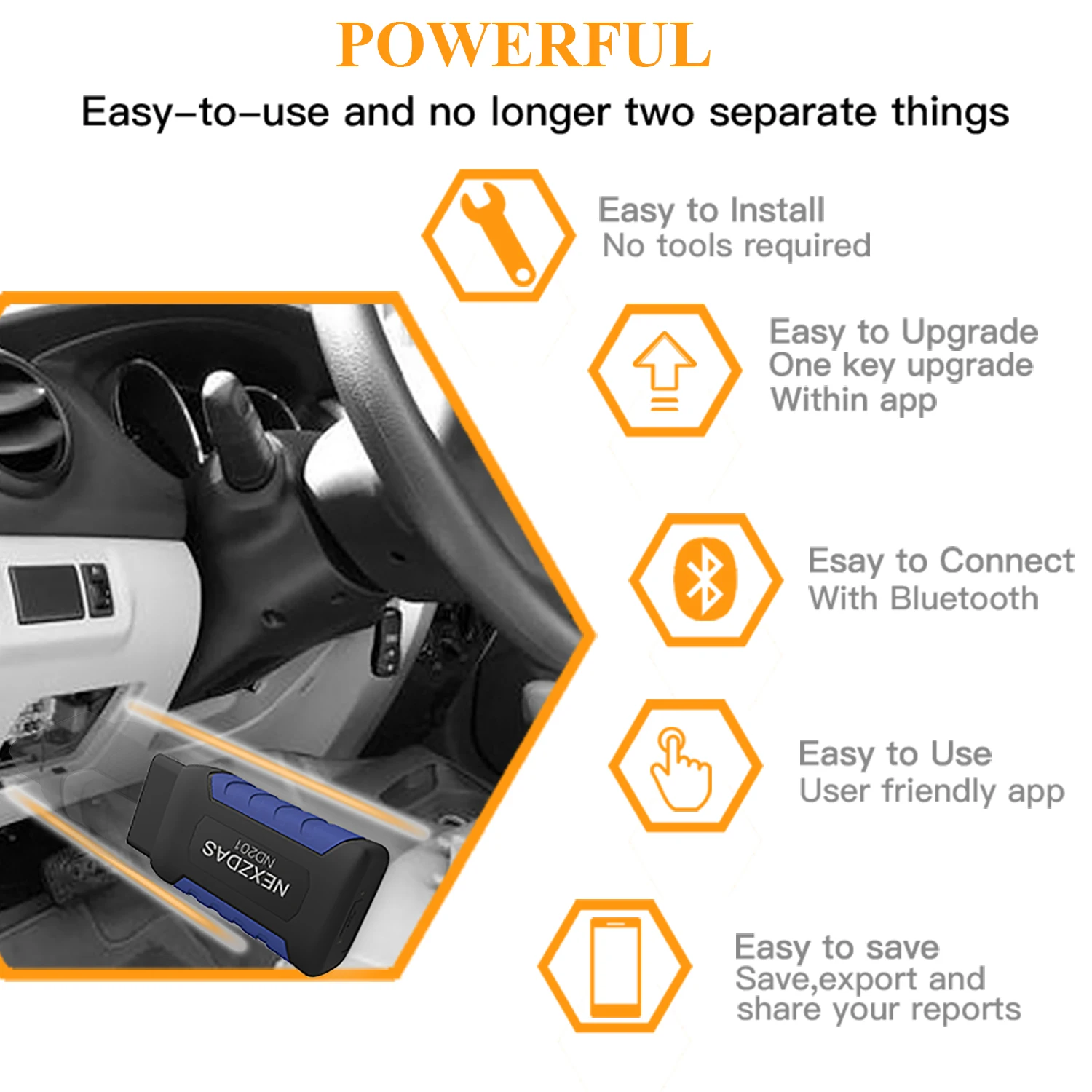 HUMZOR Авто OBD2 диагностический инструмент TPMS EPB сброс масла сканер для сиденья Bently