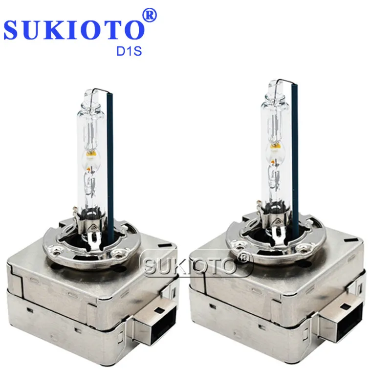 SUKIOTO AC 35 Вт все металлические D1S D3S ксеноновых фар, Высокопрочная конструкция лампы 4300 K 5000 K 6000 K 8000 K для hyundai VOLVO, Renault, SEAT, авто фары