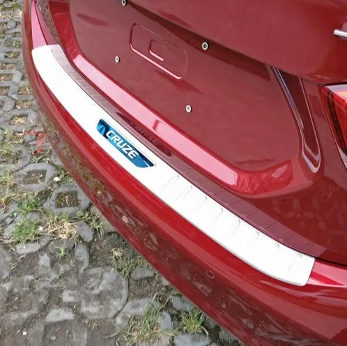 Высокое качество нержавеющая сталь задний багажник бампер защитная накладка 2