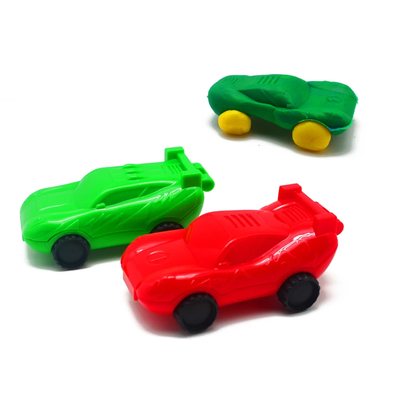 10 см 2 шт./компл. Красная Зеленая форма для машин игровой песчаный пластилин