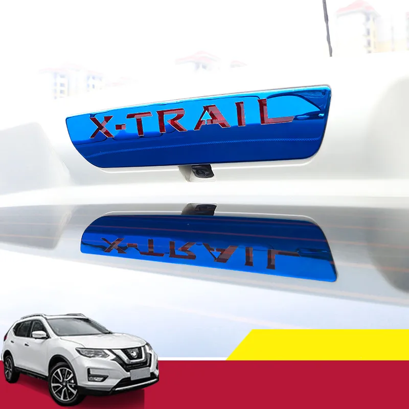 Для Nissan X trail T32 2014 2019 высокий стоп светильник наклейки аксессуары модификации для