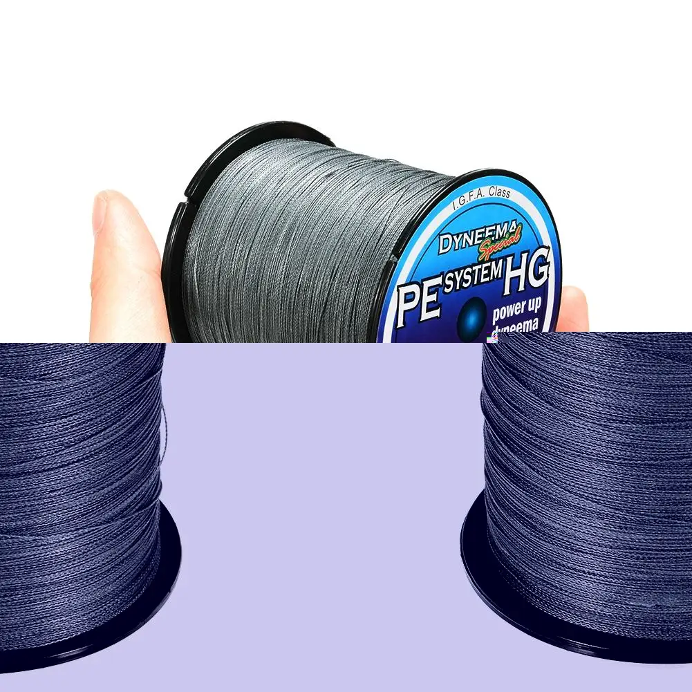Mounchain плетеная рыболовная леска 20Lb до 80Lb усовершенствованная прочная с 4 прядями