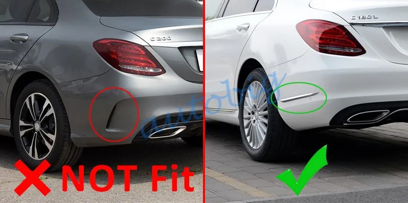 Брызговики для Mercedes Benz W205 c-класс седан брызговики крыло TPE
