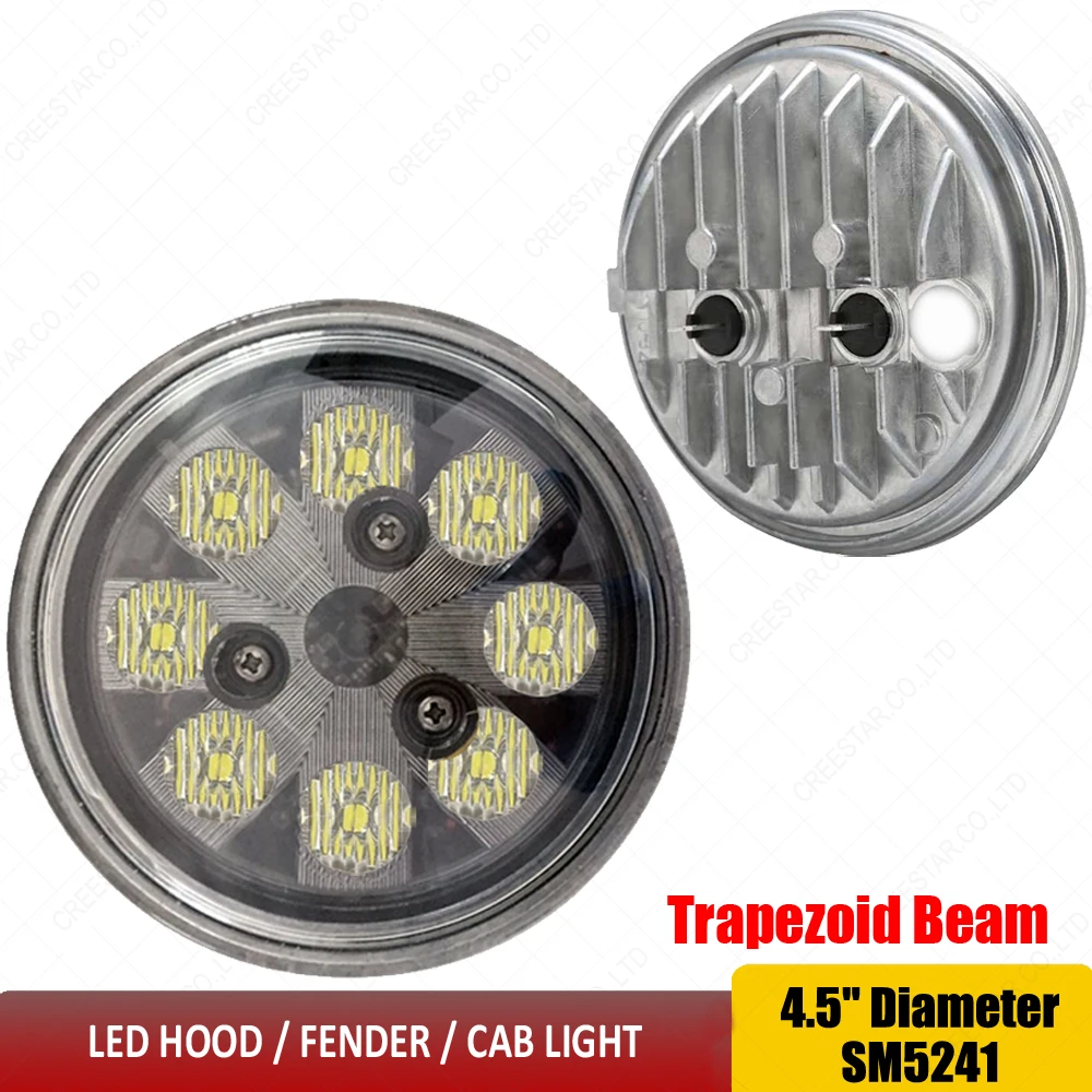 Левый или правый передний капот крыло верхняя кабина рабочие фонари par 36 24W 4 5