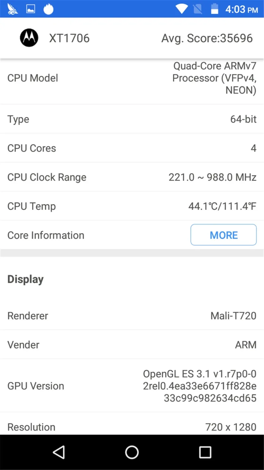 Смартфон Motorola Moto E3 power 5," 2 Гб ОЗУ 16 Гб ПЗУ четырехъядерный Процессор MTK 6735 3500 мАч Android 6,0 1280 Мп+ 720 МП x 4G LTE