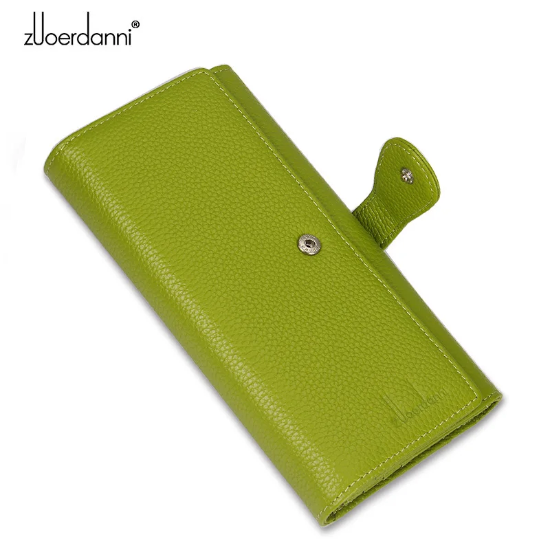 Женский кошелек из натуральной кожи Zuoerdanni A183|leather wallet|fashion women walletswomens fashion wallet |