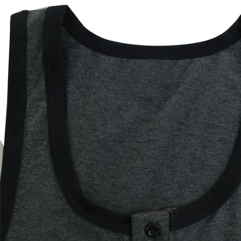 TiaoBug мужское хлопковое боди без рукавов Нижнее белье для взрослых повседневная