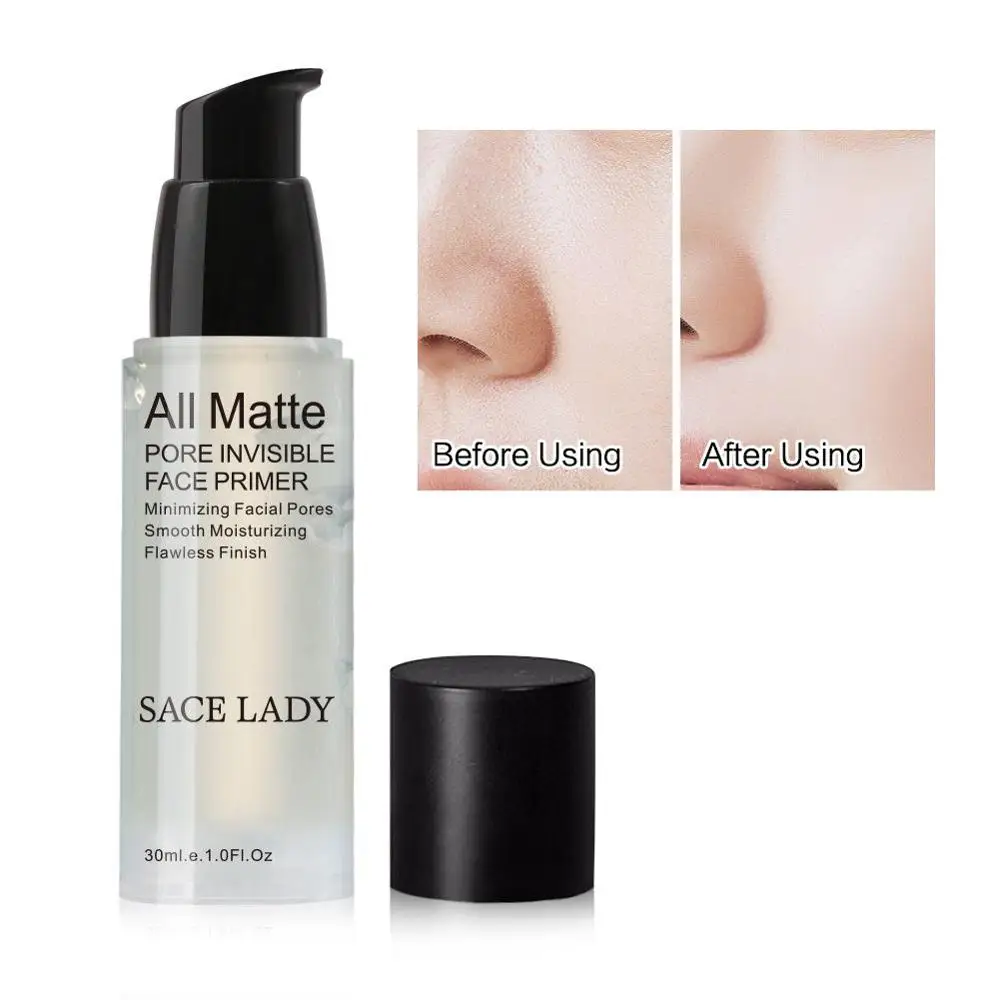 SACE леди макияж Primer питательный лицо коже длительное масло-контроль Make-up Base Красота косметический идеальный Обложка Грунтовка Макияж - Цвет: SL213