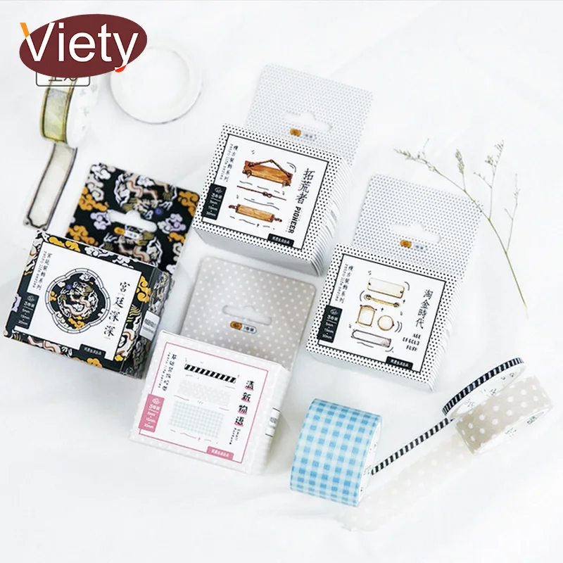 3 шт./кор. золотой лихорадки деревянный лента washi для художественного оформления ногтей, ручная работа Скрапбукинг планировщик изоляционная лента клейкая лента этикетка наклейка
