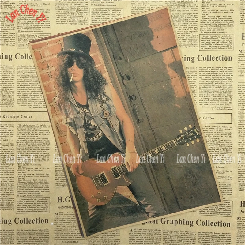 Винтажные постеры рок группы Guns n'roses для дома бара гостиной Декор
