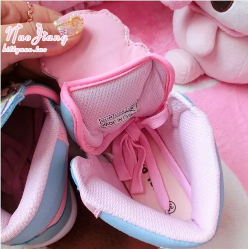 Cute Lolita Women's Anime Harajuku Little Twin Star High Top Casual Shoes image 2