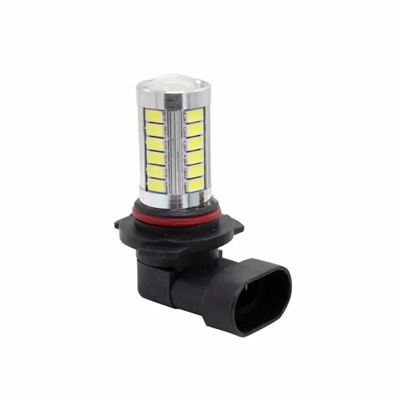 2 шт./компл. 9005 HB3 9006 HB4 H8/H11 5630/5730 33 SMD светодиодный лампы с двумя объективами Автомобильный головной светильник противотуманные лампы светильник источник чистый белый Цвет
