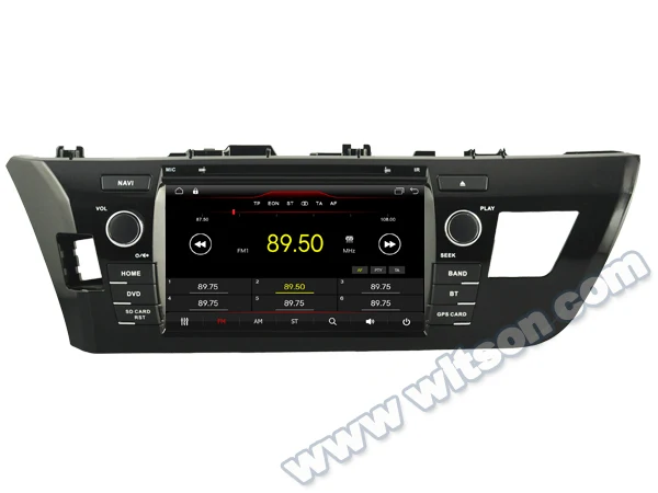 Автомобильный мультимедийный плеер WITSON Android 11 радио DVD GPS для TOYOTA COROLLA/LEVIN 2014 стерео