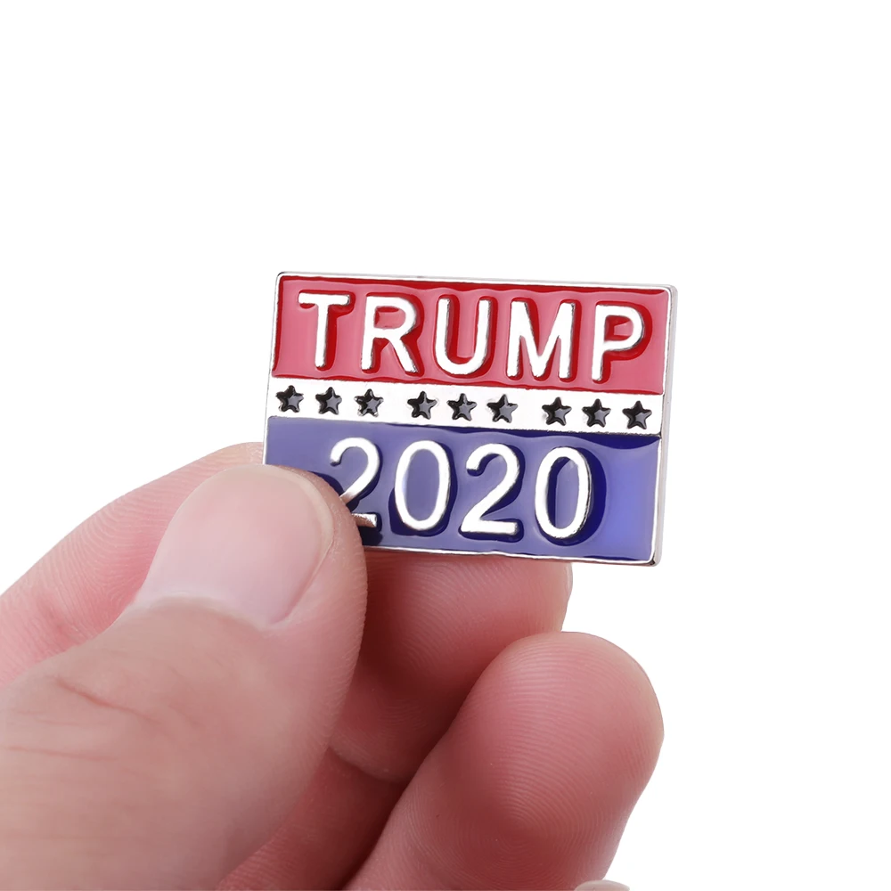 1 шт. брошь с изображением Трампа 2020 | Украшения и аксессуары