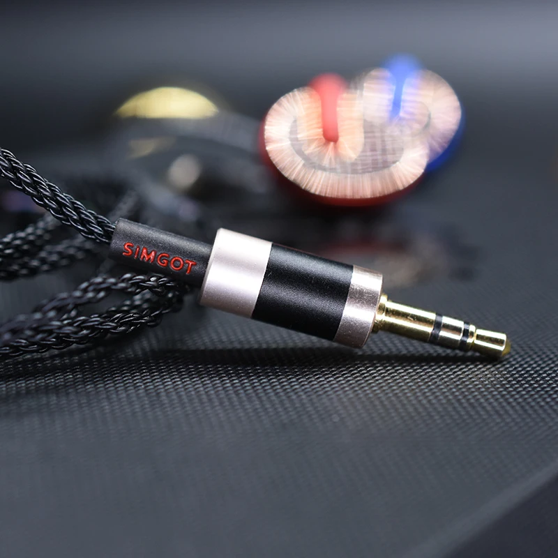 SIMGOT EN700 PRO Модернизированный Hi Res динамический бас HiFi музыкальное контролирующее